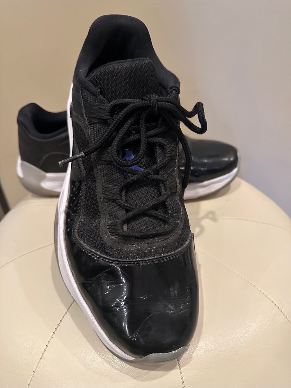 Nike Air Jordan 11 CMFT Low 'Space Jam' Black/Concord Sneakers Men’s Size 11
